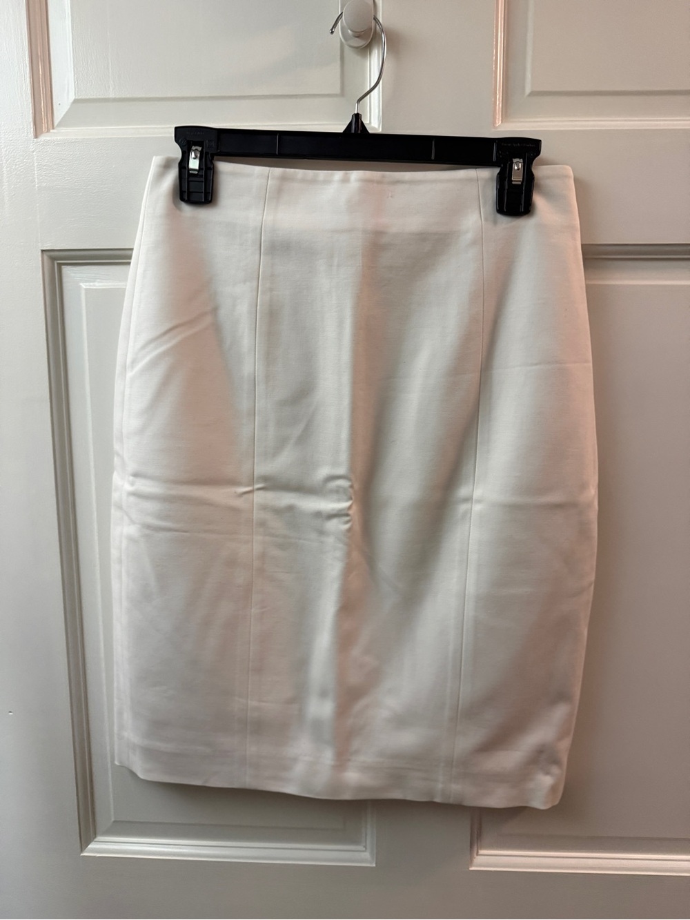 Banana Republic White Pencil Skirt